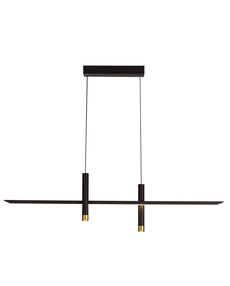 ESPARTA * LÁMPARA LED 30W - 3000K - NEGRO